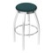 Holland Bar Stool Co 30" Swivel Bar Stool, Chrome Finish, Graph Tidal Seat 80230CH022 - alternate 1